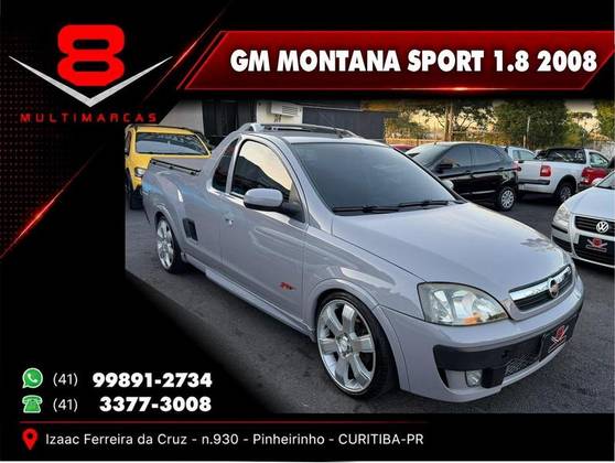 CHEVROLET MONTANA 1.8 MPFI SPORT CS 8V FLEX 2P MANUAL CHEVROLET MONTANA 1.8 MPFI SPORT CS 8V FLEX 2P MANUAL